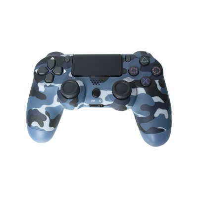 Controle Double-Motor Vibration Azul Camuflado - PS4