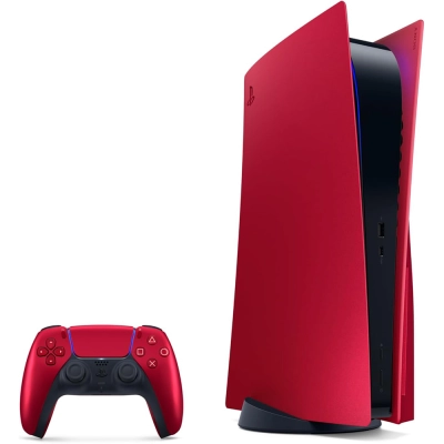 Tampas do console PS5 - Volcanic Red
