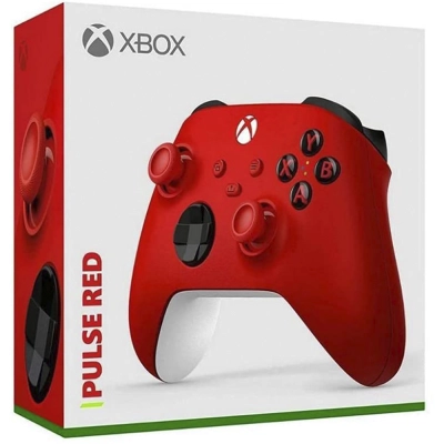 Controle Xbox Series X/S Pulse Red sem fio - Microsoft