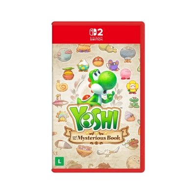 Jogo Yoshi and the Mysterious Book - Nintendo Switch 2