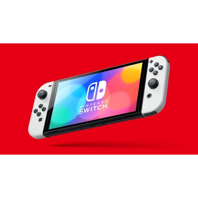 Console Nintendo Switch OLED Branco + Super Mario Bros. Wonder + Voucher Nintendo Switch Online 3 Meses