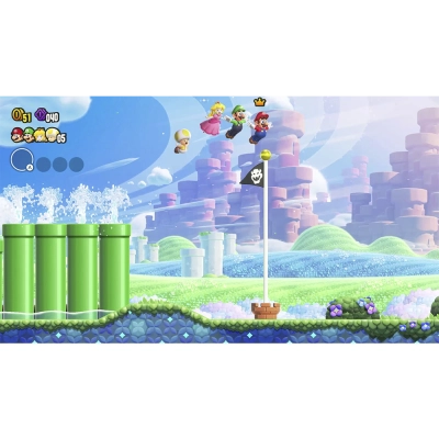 Console Nintendo Switch OLED Branco + Super Mario Bros. Wonder + Voucher Nintendo Switch Online 3 Meses