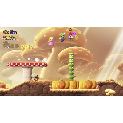 Console Nintendo Switch OLED Branco + Super Mario Bros. Wonder + Voucher Nintendo Switch Online 3 Meses