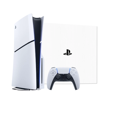 Console PS5 Slim 1TB (com leitor de disco) - Branco