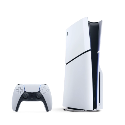 Console PS5 Slim 1TB (com leitor de disco) - Branco