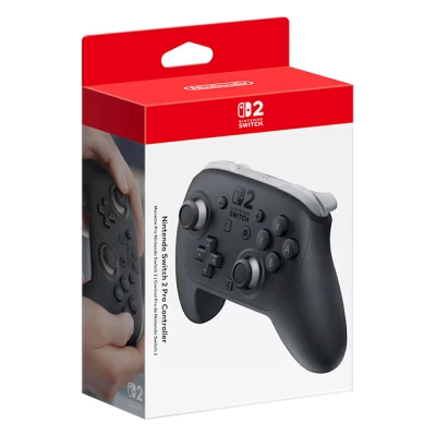 Controle Pro Sem Fio Nintendo Switch 2 - Preto Controle Pro Sem Fio Nintendo Switch 2 - Preto