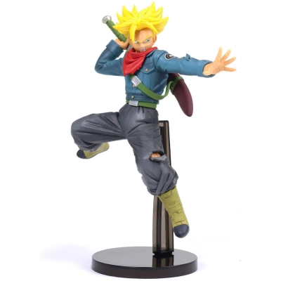 Boneco Dragon Ball Trunks do Futuro Super Sayajin - Bandai 20978