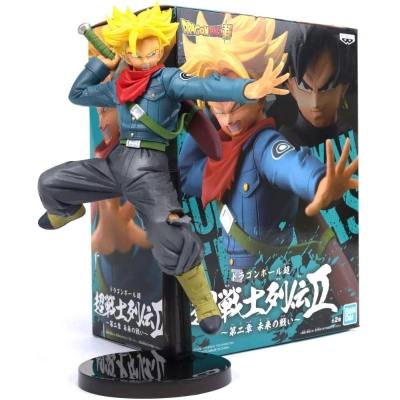 Boneco Dragon Ball Trunks do Futuro Super Sayajin - Bandai 20978