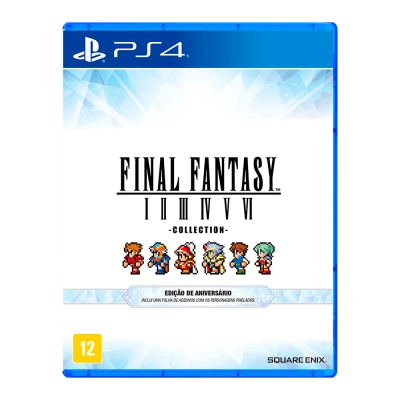 Jogo Final Fantasy I-VI Collection Anniversary Edition - PS4