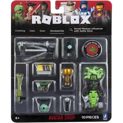 Roblox Social Medusa Influencer With Selfie Stick - Cód 2219