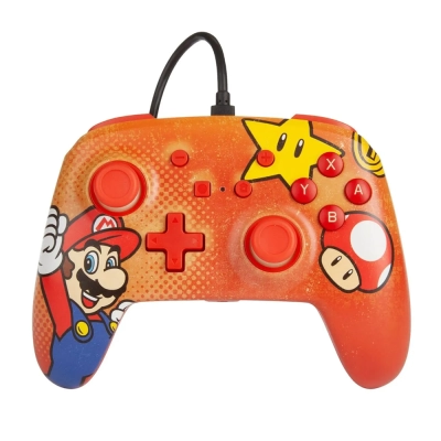 Controle Super Mario Vermelho Power A - Nintendo Switch