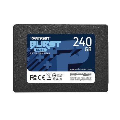 SSD Sata III Patriot Burst Elite PBE240GS25SSDR - 240GB