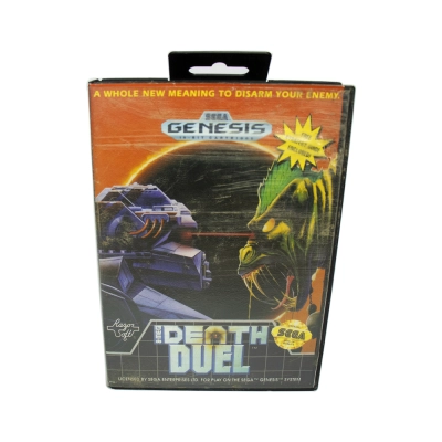 Jogo Death Duel Caixa - Mega Drive (Usado)