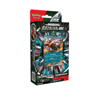 Deck de Batalha Pokémon: Houndoom EX