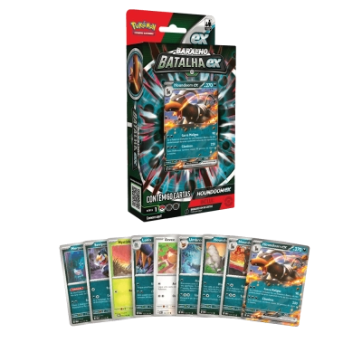 Deck de Batalha Pokémon: Houndoom EX