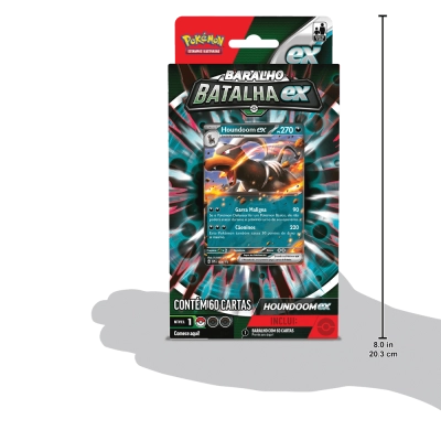 Deck de Batalha Pokémon: Houndoom EX
