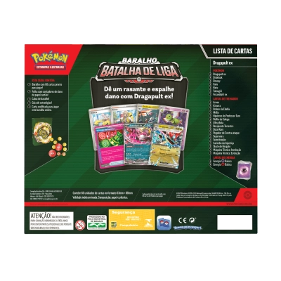 Deck Pokémon Batalha de Liga: Dragapult EX
