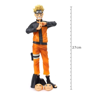 Boneco Naruto Shippuden Grandista Nero Uzumaki Naruto - Bandai 22546