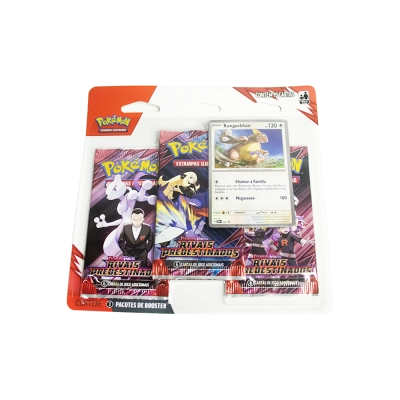 Blister Triplo Pokémon Escarlate e Violeta: Rivais Predestinados - Kangaskhan