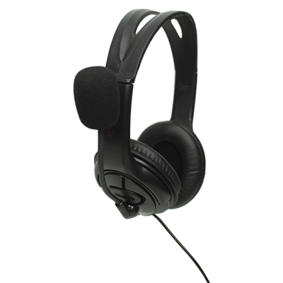 Headset FR-306 Com Fio Preto - Feir