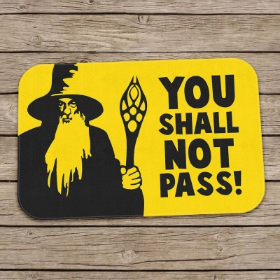 Tapete Decorativo You Shall Not Pass