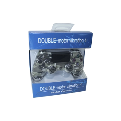 Controle Double-Motor Vibration Verde Claro Camuflado - PS4