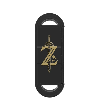 Case Nintendo Porta 6 Jogos Switch Secure Game Zelda - Preto