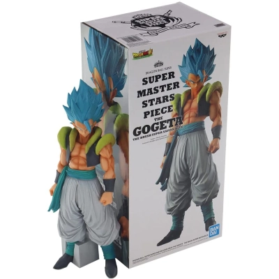 Boneco Dragon Ball Super Master Stars Piece The Gogeta Saiyan Blue - Bandai 20315