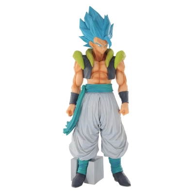 Boneco Dragon Ball Super Master Stars Piece The Gogeta Saiyan Blue - Bandai 20315