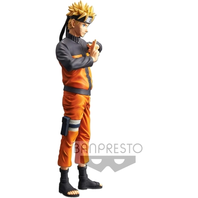 Boneco Naruto Shippuden Grandista Nero Uzumaki Naruto - Bandai 22546