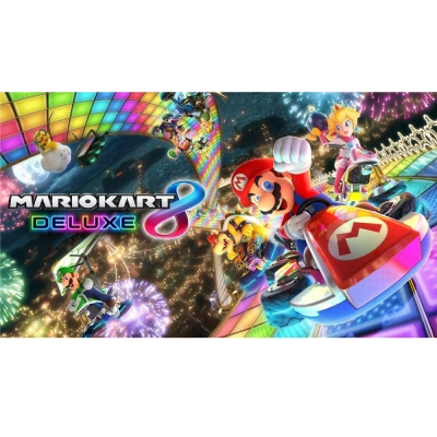 Console Nintendo Switch Oled + Jogo Mario Kart 8 Deluxe + Voucher Nintendo Switch Online 3 Meses