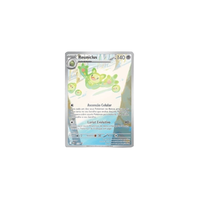 Blister Triplo Pokémon Escarlate e Violeta: Raio Preto - Reuniclus
