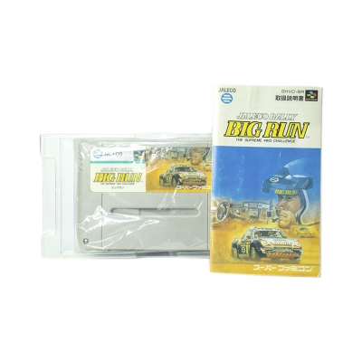 Jogo Big Run na Caixa - Super Famicom (Usado)