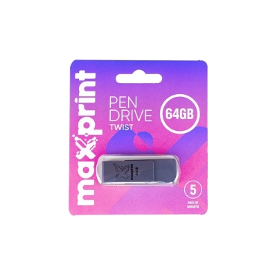 Pen Drive Maxprint 64GB - Twister