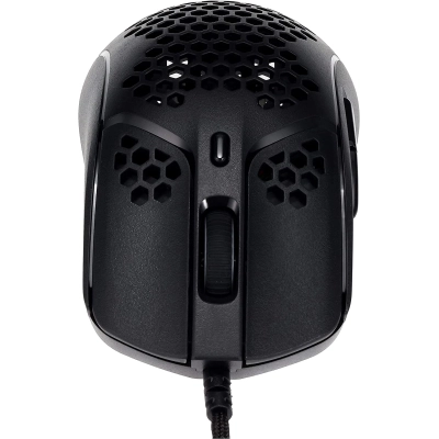 Mouse com fio HyperX Pulsefire Haste HMSH1-A-BK/G RGB 16.000DPI - Preto