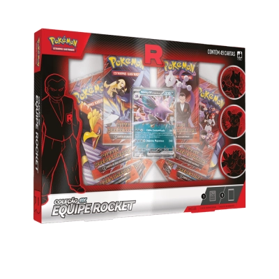 Box Pokémon Coleção EX: Equipe Rocket - Nidoking