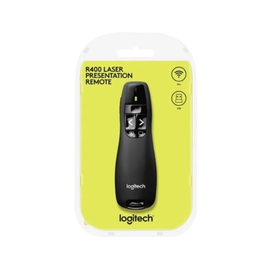 Apresentador com Laser Pointer R400 - Logitech