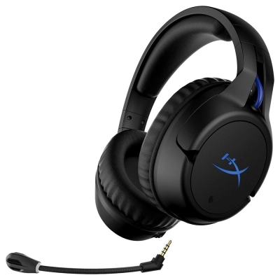 Headset Gamer HyperX Cloud Flight Wireless, Drivers 50mm HHSF1-GA-BK/G - Preto e Azul