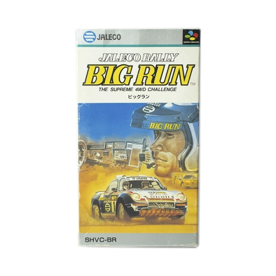 Jogo Big Run na Caixa - Super Famicom (Usado)