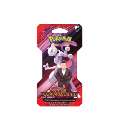 Pacote de Booster Pokémon: Escarlate e Violeta - Rivais Predestinados - Giovanni