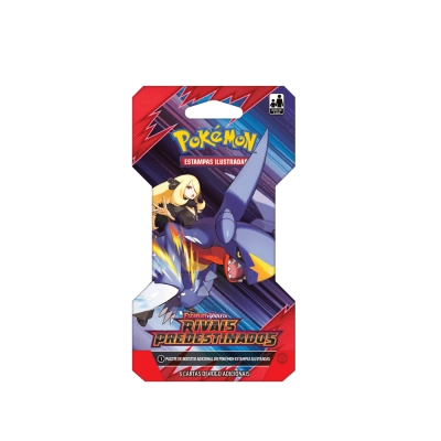 Pacote de Booster Pokémon: Escarlate e Violeta - Rivais Predestinados - Garchomp